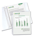 C-Line Recycled Polypropylene Sheet Protectors, Reduced Glare, 2", 11 x 8.5, 100/Box
