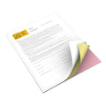 xerox Revolution Carbonless 3-Part Paper, 8.5 x 11, White/Canary/Pink, 5,000/Carton