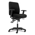 HON Network Mid-Back Task Chair, Supports Up to 250 lb, 18.3" to 22.8" Seat Height, Black