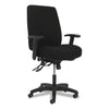 HON Network High-Back Chair, Supports Up to 250 lb, 18.3" to 22.8" Seat Height, Black