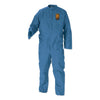 KleenGuard A20 Breathable Particle-Pro Coveralls, Zip, 2X-Large, Blue, 24/Carton