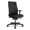 HON Ignition 2.0 Upholstered Mid-Back Task Chair With Lumbar, Supports Up to 300 lb, 17" to 22" Seat Height, Black
