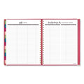 AT-A-GLANCE Harmony Weekly/Monthly Hardcover Planner, 11 x 8.5, Berry Cover, 13-Month (Jan to Jan): 2023 to 2024
