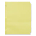 Universal Self-Tab Index Dividers, 5-Tab, 11 x 8.5, Buff, 36 Sets