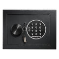 Sentry Electronic Security Safe, 0.14 cu ft, 9w x 6.6d x 6.6h, Black