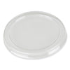 Durable Packaging Dome Lids for 3.25" Round Containers, 3.25" Diameter, Clear, Plastic, 1,000/Carton