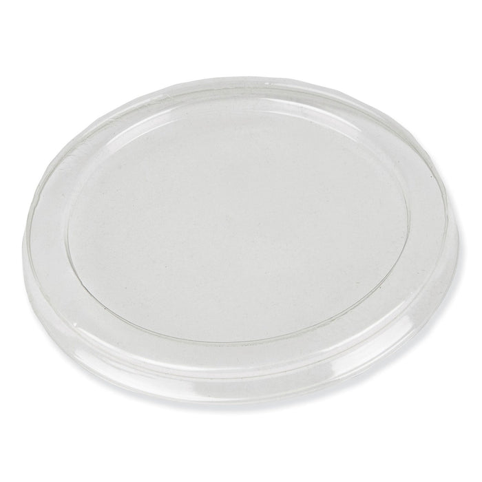 Durable Packaging Dome Lids for 3.25" Round Containers, 3.25" Diameter, Clear, Plastic, 1,000/Carton