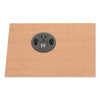 HON USB AC Power Hub Grommet, 3" Diameter, Black