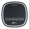 Alera Ceramic Heater Tower with Remote Control, 1,500 W, 7.17 x 7.17 x 22.95, Black