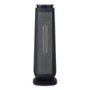 Alera Ceramic Heater Tower with Remote Control, 1,500 W, 7.17 x 7.17 x 22.95, Black