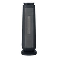 Alera Ceramic Heater Tower with Remote Control, 1,500 W, 7.17 x 7.17 x 22.95, Black
