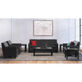 HON Circulate Reception Seating Club Chair, 33" x 28.75" x 32", Black