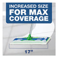 Swiffer Max/XL Dry Refill Cloths, 17.88 x 10, White, 16/Box, 6 Boxes/Carton