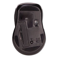 Innovera Mid-Size Wireless Optical Mouse with Micro USB, 2.4 GHz Frequency/26 ft Wireless Range, Right Hand Use, Black