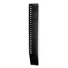 Lathem Time Card Rack for 7" Cards, 25 Pockets, ABS Plastic, Black