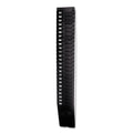 Lathem Time Card Rack for 7" Cards, 25 Pockets, ABS Plastic, Black