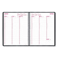 Brownline Essential Collection Weekly Appointment Book in Columnar Format, 11 x 8.5, Black Cover, 12-Month (Jan to Dec): 2023