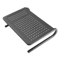 Innovera Metal Monitor Riser, 14.63" x 9.25" x 4", Black, Supports 44 lbs
