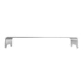 Innovera Slim Aluminum Monitor Riser, 15.75" x 8.25" x 2.5", Silver, Supports 22 lbs