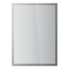 Durable DURAFRAME SUN Sign Holder, 11 x 17, Silver Frame, 2/Pack