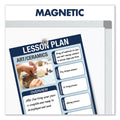 Quartet Porcelain Magnetic Whiteboard, 72 x 48, Aluminum Frame