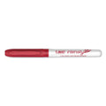 BIC Intensity Low Odor Fine Point Dry Erase Marker, Fine Bullet Tip, Red, Dozen