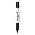 BIC Intensity Low Odor Chisel Tip Dry Erase Marker, Broad Chisel Tip, Black, Dozen
