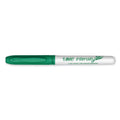 BIC Intensity Low Odor Fine Point Dry Erase Marker, Fine Bullet Tip, Green, Dozen
