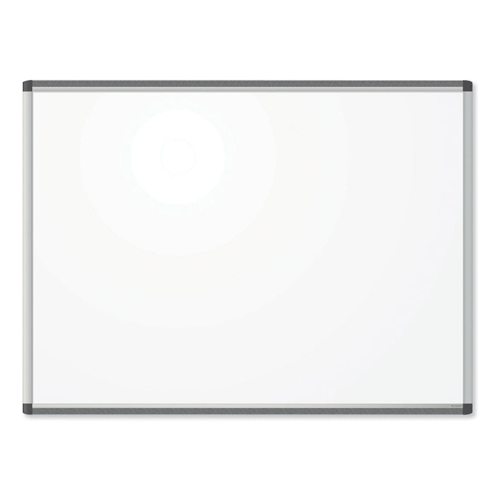 U Brands PINIT Magnetic Dry Erase Board, 48 x 36, White