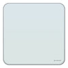 U Brands Cubicle Glass Dry Erase Board, 12 x 12, White