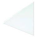 U Brands Floating Glass Dry Erase Board, 72 x 48, White