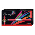 BIC Intensity Fine Tip Permanent Marker, Fine Bullet Tip, Rambunctious Red, Dozen