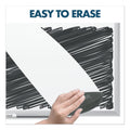 Quartet Classic Series Porcelain Magnetic Board, 96 x 48, White, Silver Aluminum Frame
