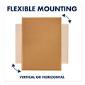 Quartet Classic Series Cork Bulletin Board, 36 x 24, Oak Finish Frame
