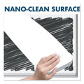 Quartet Fusion Nano-Clean Magnetic Whiteboard, 96 x 48, Silver Frame