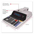 Sharp EL2630PIII Two-Color Printing Calculator, Black/Red Print, 4.8 Lines/Sec
