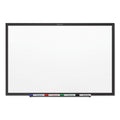 Quartet Classic Series Nano-Clean Dry Erase Board, 48 x 36, Black Aluminum Frame