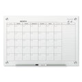 Quartet Infinity Magnetic Glass Calendar Board, 36 x 24
