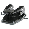 Master 40-Sheet Heavy-Duty High-Capacity Two-Hole Punch, 9/32" Holes, Padded Handle, Black