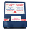 Impact Bilingual "Right-To-Understand" SDS Center, 25w x 5.2d x 30h, Blue/White/Red