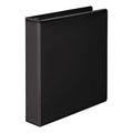 Wilson Jones Heavy-Duty D-Ring View Binder with Extra-Durable Hinge, 3 Rings, 1.5" Capacity, 11 x 8.5, Black