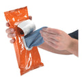 GOJO FAST TOWELS Hand Cleaning Towels, 2-Ply, 10 x 9, Fresh Citrus, Blue, 60/Pack