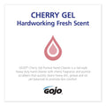 GOJO Cherry Gel Pumice Hand Cleaner, Cherry Scent, 1 gal Bottle, 2/Carton