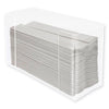 Kantek Multifold Paper Towel Dispenser, 12.5 x 4.4 x 7, Clear