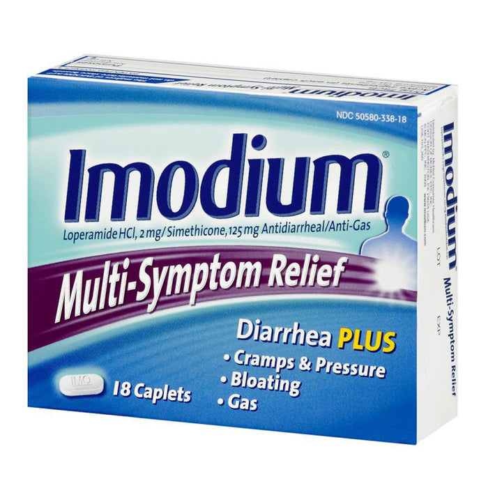 Imodium Multi Symptom Relief Diarrhea Plus Caplets by Pasteur Pharmacy
