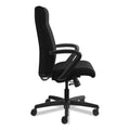 HON Ignition Series Executive High-Back Chair, Supports Up to 300 lb, 17" to 21" Seat Height, Black