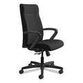 HON Ignition Series Executive High-Back Chair, Supports Up to 300 lb, 17" to 21" Seat Height, Black