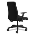 HON Ignition Series Big/Tall Mid-Back Work Chair, Supports Up to 450 lb, 17" to 20" Seat Height, Black