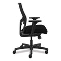 HON Ignition 2.0 4-Way Stretch Low-Back Mesh Task Chair, Supports Up to 300 lb, 16.75" to 21.25" Seat Height, Black