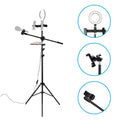6.3" Multi-function Selfie Ring Light with Tripod Stand by DailySale